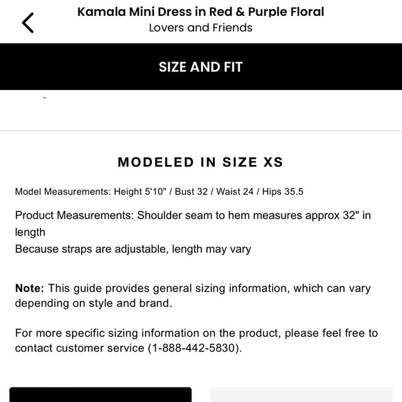 Lovers & Friends Kamala Mini Dress floral size Small - Picture 5 of 5